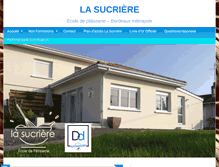 Tablet Screenshot of lasucriere.com